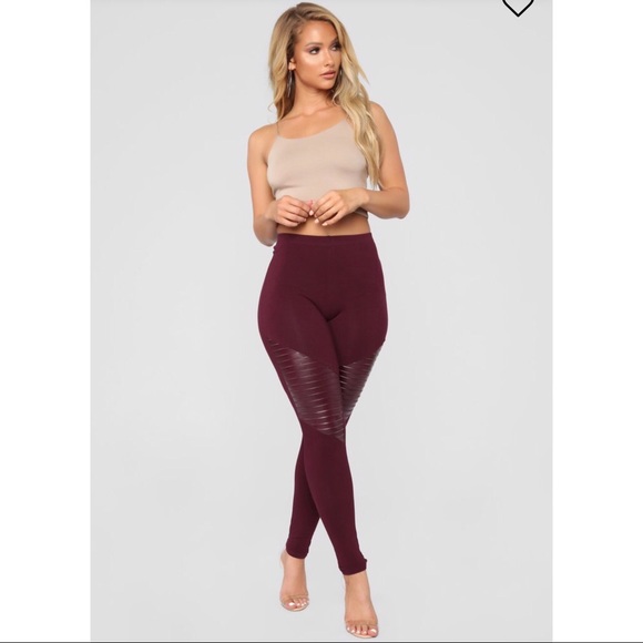 Fashion Nova Pants - Moto Leggings